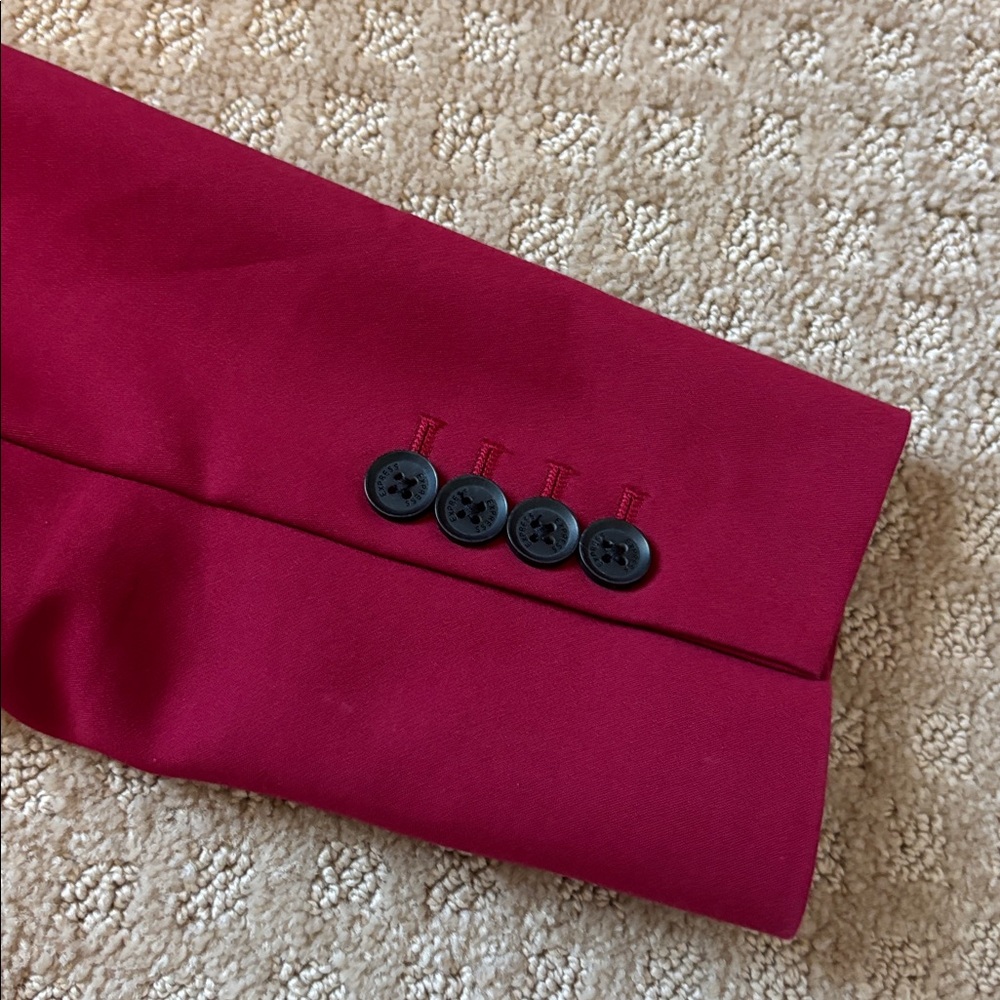 Express Women's Raspberry Single-Button Tailored … - image 9